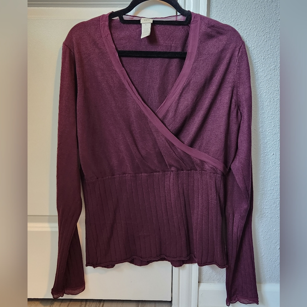 J.Jill,  XL, plum